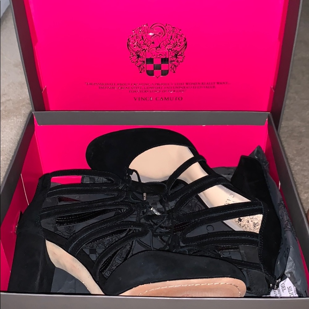 Black Lacey heels
